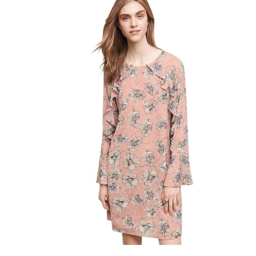 Anthropologie flower dress. BNWT. Price firm